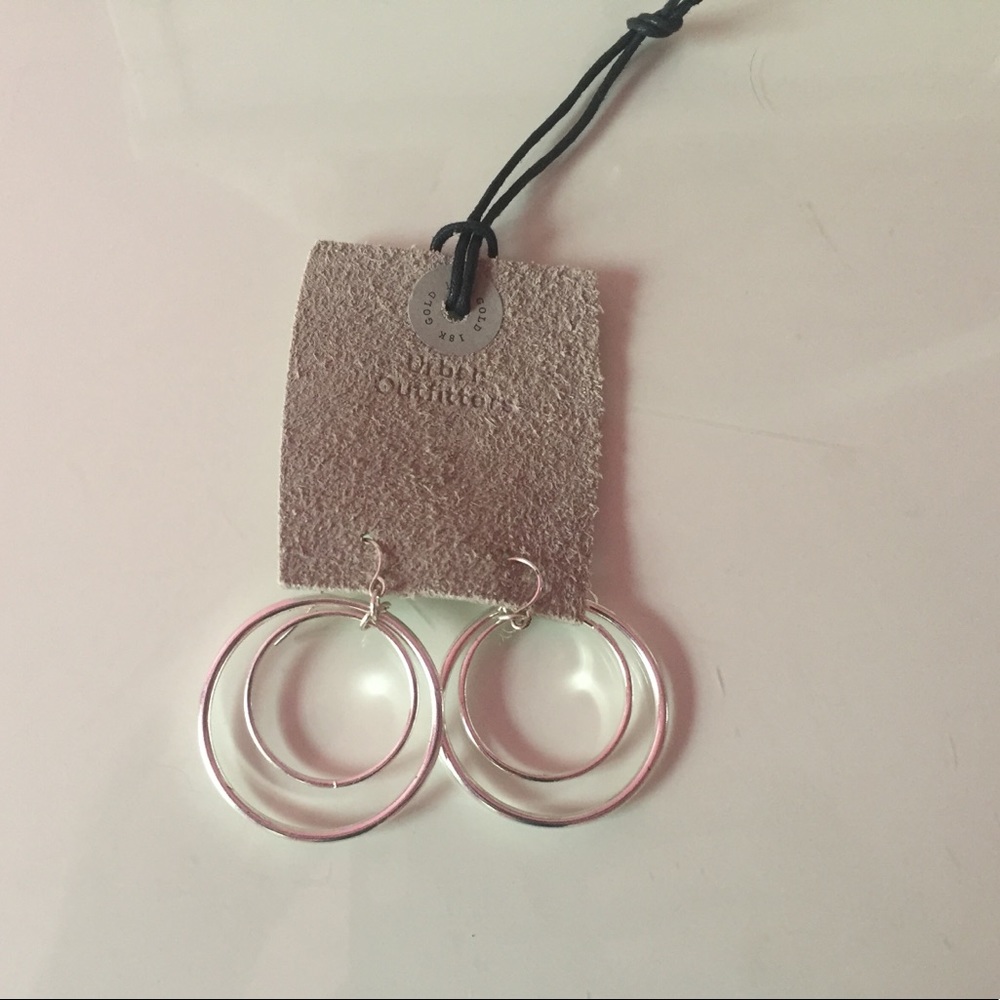 Urban Outfitters Silver hoops